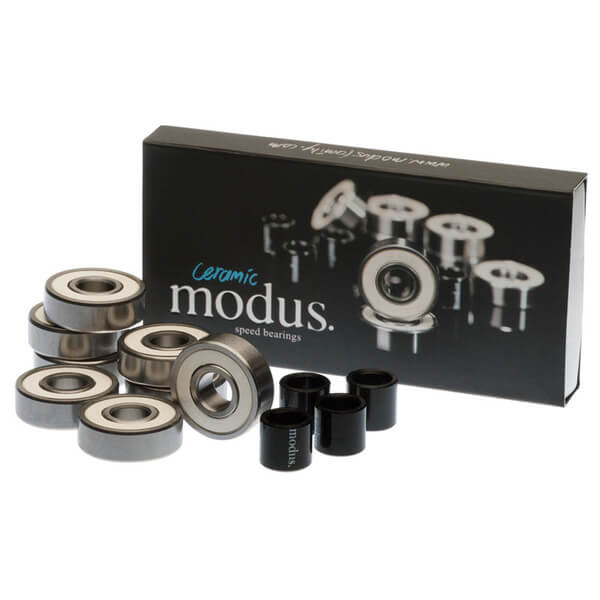 Modus Skate Bearings 8mm Ceramic Skateboard Bearings