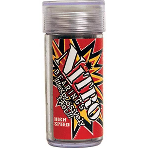 Nitro Bearings 8mm Sealed ABEC 5 Skateboard Bearings
