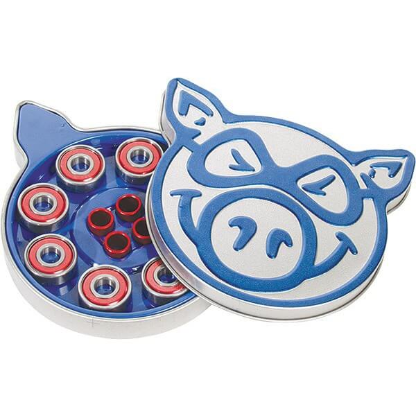 Pig Wheels ABEC 3 Skateboard Bearings