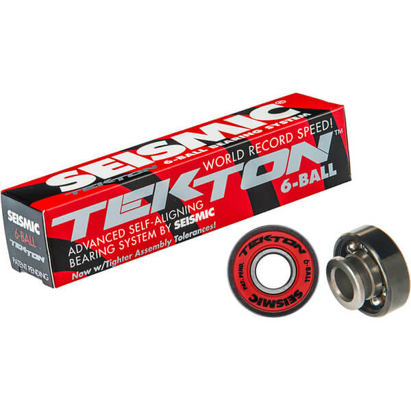Seismic Skate Systems 8mm 6-Ball Skateboard Bearings