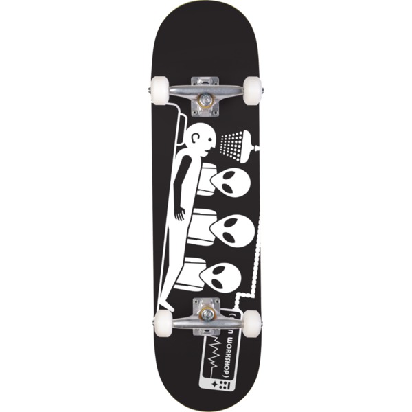 Alien Workshop Skateboards Abduction Black Complete Skateboard - 8" x 31.625"
