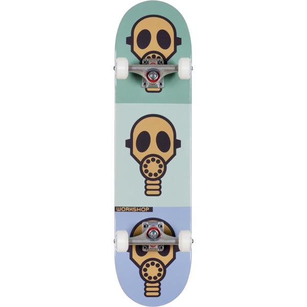 Alien Workshop Skateboards Gas Mask Pastel Complete Skateboard - 7.75" x 31.625"