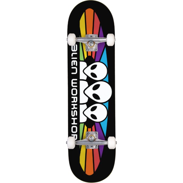 Alien Workshop Skateboards Spectrum Black Complete Skateboard - 7.75" x 31.625"