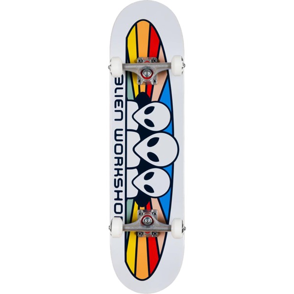 Alien Workshop Skateboards Spectrum White Complete Skateboard - 8" x 31.625"