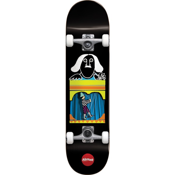 Almost Skateboards Puppet Master Black Complete Skateboard First Push - 8.12" x 31.7"