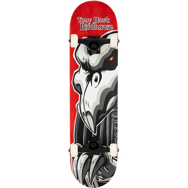 Birdhouse Skateboards Tony Hawk Falcon 2 Red Complete Skateboard - 8" x 31.5"