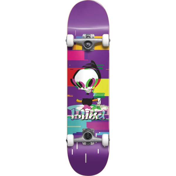 Blind Skateboards Reaper Glitch Purple Complete Skateboard - 7.75" x 31.2"