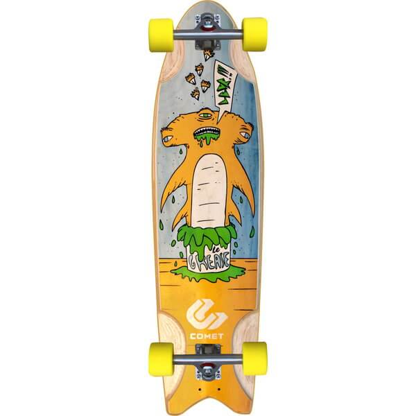 Comet Skateboards Grease Hammer Longboard Complete Skateboard 9.875 x 36