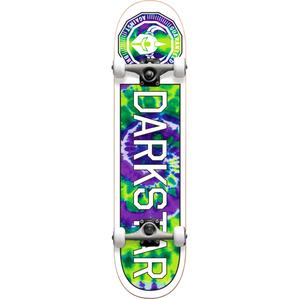 Darkstar Skateboards Timeworks Green Tie Dye Complete Skateboard - 8.25" x 32"