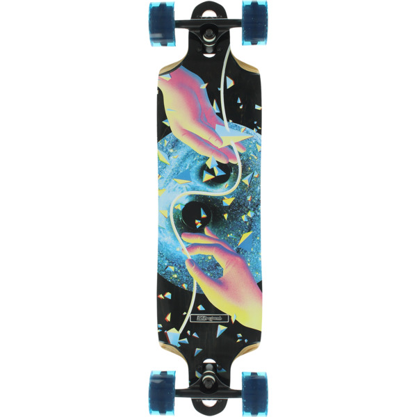 DB Longboards Mini Cooper Black Longboard Complete Skateboard - 8.25" x 33"