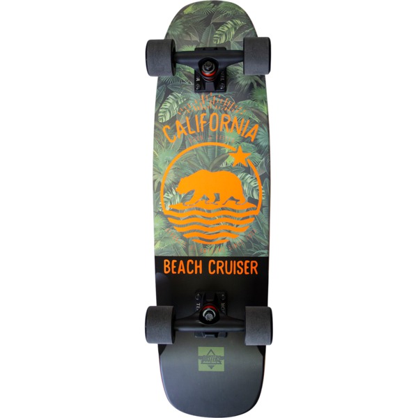 Dusters California Skateboards Beach Jungle Army Cruiser Complete Skateboard - 8" x 29"