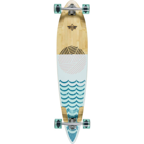 Dusters California Skateboards Ripple Longboard Complete Skateboard 9