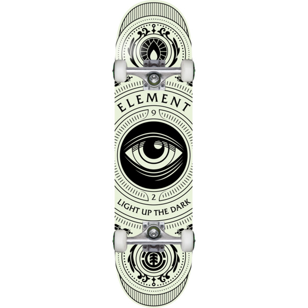 Element Skateboards Light Up The Dark Glow / Black Complete Skateboard