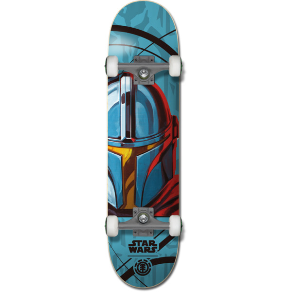 Skateboard Komplett ELEMENT X Star Wars Mando  7.75" 
