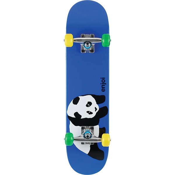 Enjoi Skateboards Panda Blue Mini Complete Skateboard - 7" Enjoi Skateboards Panda Blue Mini Complete Skateboard - 7"