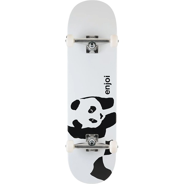 Enjoi Skateboards Whitey Panda White Complete Skateboard - 8.5" Enjoi Skateboards Whitey Panda White Complete Skateboard - 8.5"