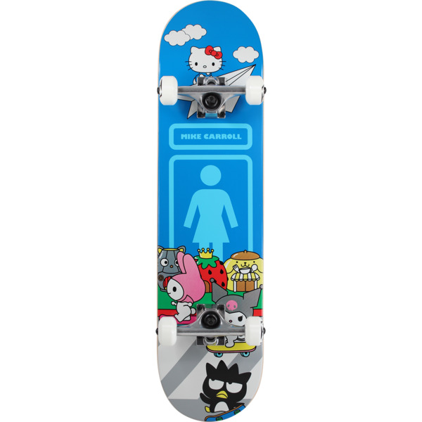 Girl Skateboards Mike Carroll Sanrio World Complete Skateboard 7.3 x 31.25
