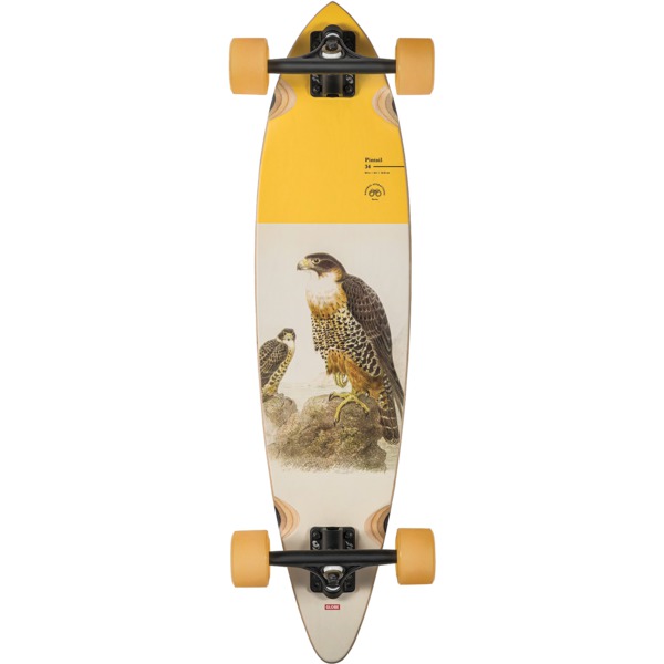 Globe Skateboards Pintail 34 Falcon Longboard Complete Skateboard - 8.75" x 30.5"