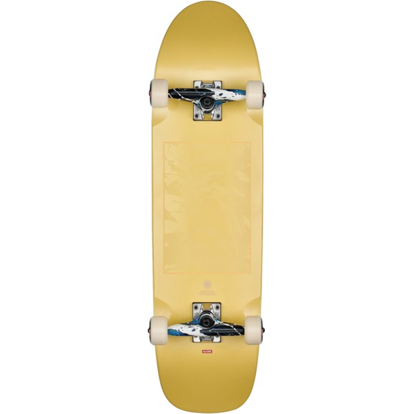 Globe Skateboards Shooter Yellow / Come Hell Cruiser Complete Skateboard - 8.6" x 32.2"