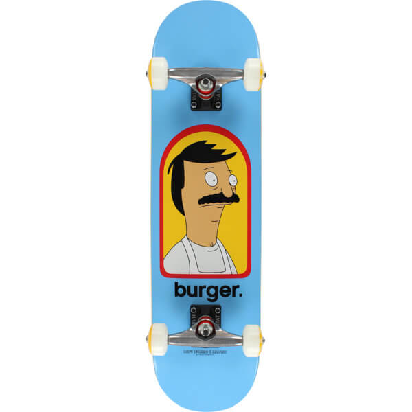 Habitat Skateboards Bob's Burgers Burger Complete Skateboard 7.75 x