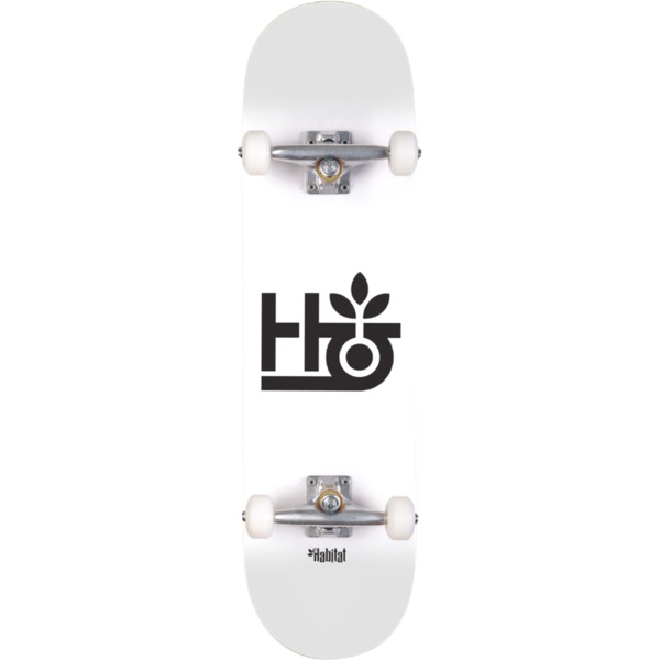 Habitat Skateboards Pod White Complete Skateboard - 8" x 31.625"