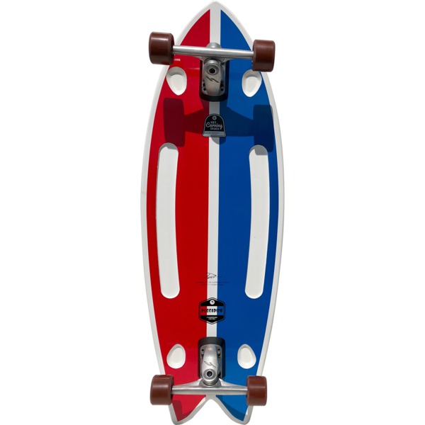 Hamboards Skateboards Pescadito Dart Surfskate - 14" x 43"