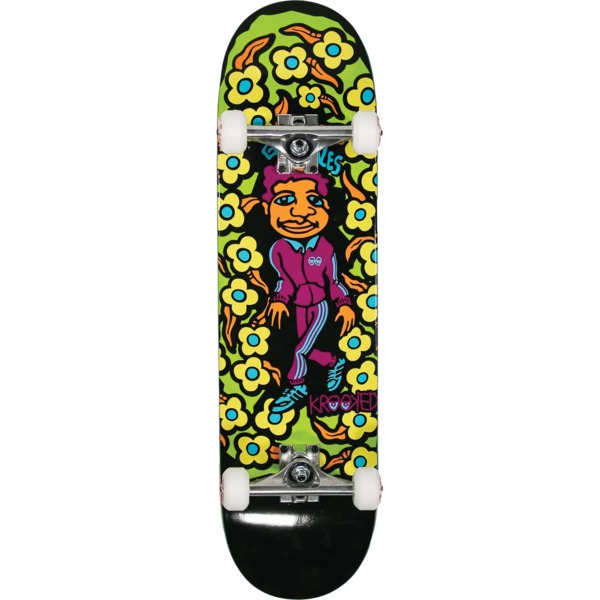 Krooked Skateboards Sweatpant BL Complete Skateboard - 8.38"