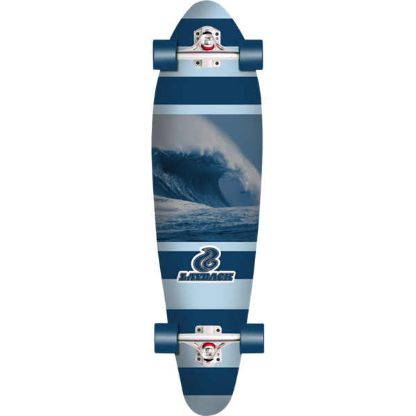 Layback Longboards Stormchaser Longboard Complete Skateboard - 9.75" x 38"