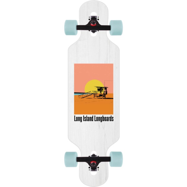 Long Island Longboards Endless Mini Drop Longboard Complete Skateboard - 9" x 32.85"