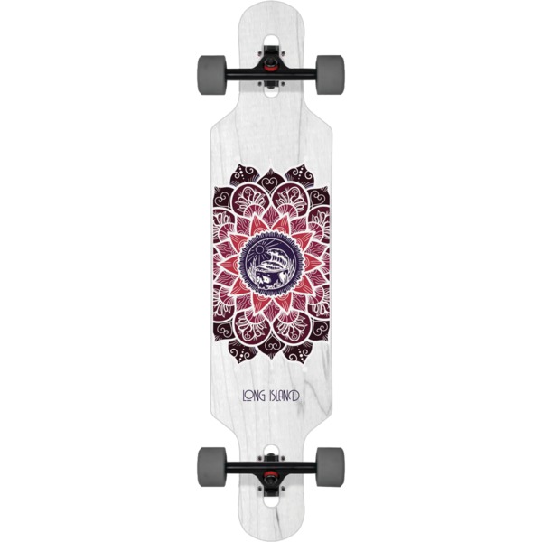 LONGBOARD Package Skateboard 8.75 in WHITE TRUCKS 70mm WHEELS 
