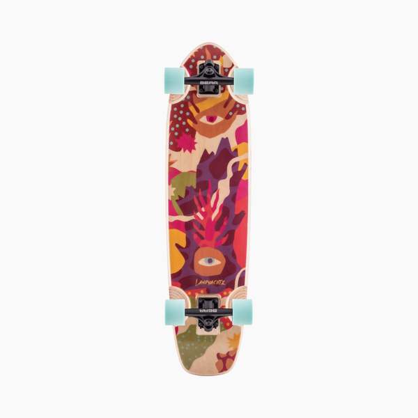 Landyachtz Skateboards Freedive Reef Longboard Complete Skateboard - 9.6" x 36.8"