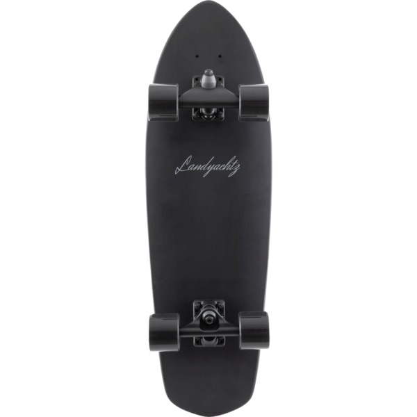 Landyachtz Skateboards Pocket Knife Black Cruiser Complete Skateboard - 9.1" x 29.6"