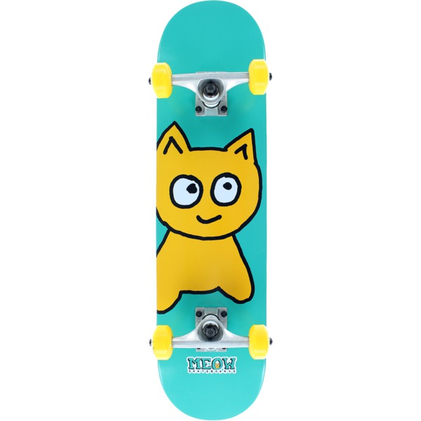 Meow Skateboards Big Cat Mini Complete Skateboard - 7.25" x 30"