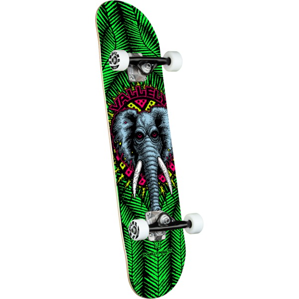 Powell Peralta Mike Vallely Elephant Green Complete Skateboard - 8" x 31.45"