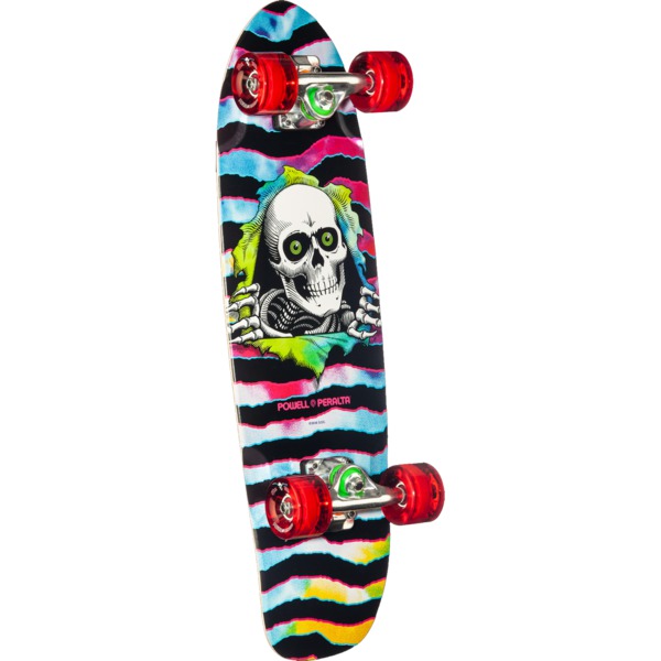 Powell Peralta Sidewalk Surfer Ripper Tie Dye Complete Skateboard - 7.75" x 27.2"