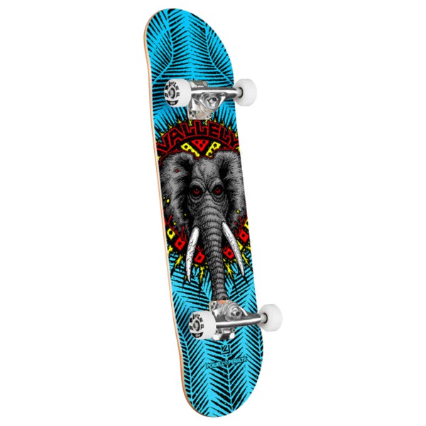 Powell Peralta Mike Vallely Elephant Birch Blue Complete Skateboard - 8" Powell Peralta Mike Vallely Elephant Birch Blue Complete Skateboard - 8"