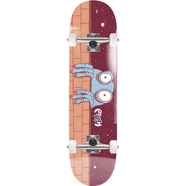 Push Skateboards Creeper Night Burgundy Complete Skateboard - First Push - 7.75" Push Skateboards Creeper Night Burgundy Complete Skateboard - First Push - 7.75"