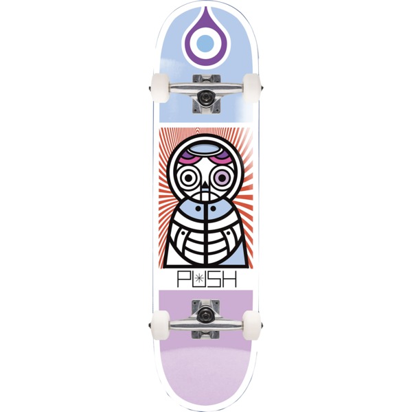 Push Skateboards Don Pendelton Owl Guest Complete Skateboard - 8"