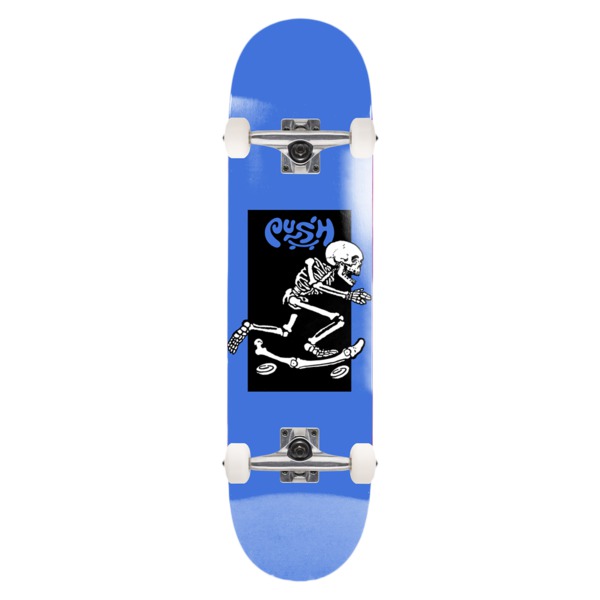 Push Skateboards Skeleton Push Blue Complete Skateboard - 8.25" Push Skateboards Skeleton Push Blue Complete Skateboard - 8.25"