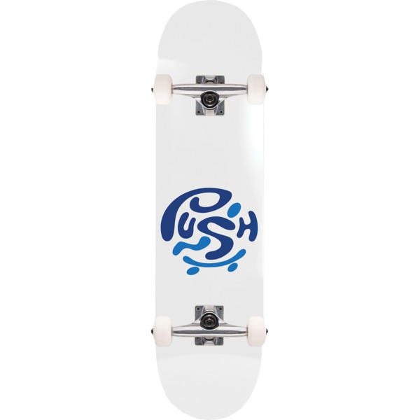 Push Skateboards Whitey White Complete Skateboard - 8" x 32"