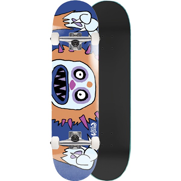 Push Skateboards Frosty Attack Blue Mini Complete Skateboard - Soft Top Griptape - 7" Push Skateboards Frosty Attack Blue Mini Complete Skateboard - Soft Top Griptape - 7"