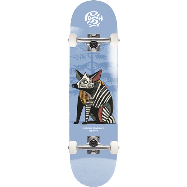 Push Skateboards Skate Life Lebanon Blue Complete Skateboard - 7.75" Push Skateboards Skate Life Lebanon Blue Complete Skateboard - 7.75"