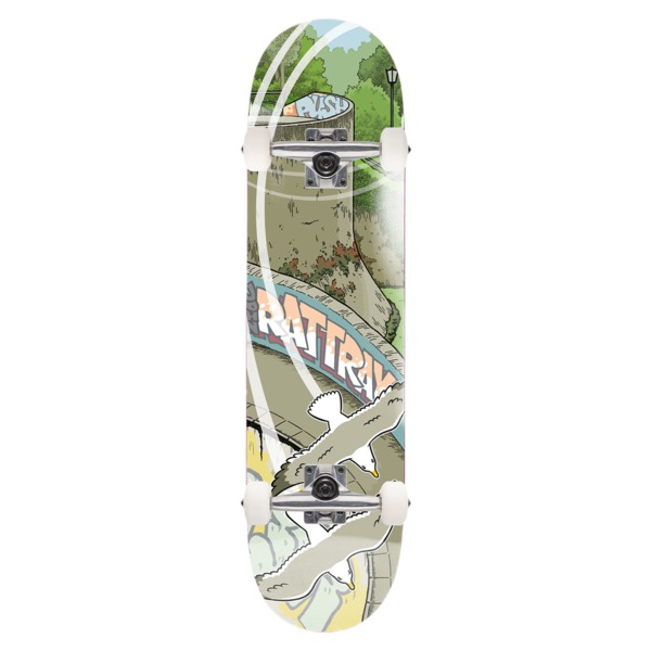 Push Skateboards Jon Horner Guest Artist Multi Complete Skateboard - 8.25" Push Skateboards Jon Horner Guest Artist Multi Complete Skateboard - 8.25"