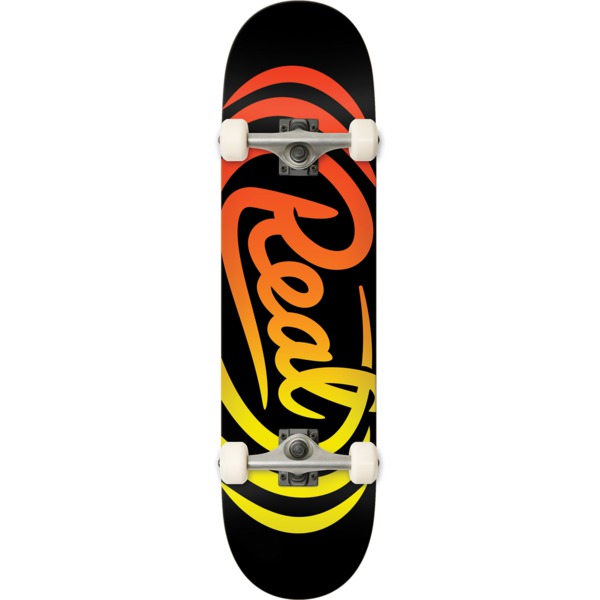 Real Skateboards Script Oval Complete Skateboard - 8" x 32"