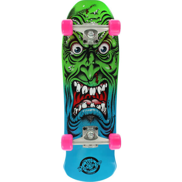 Santa Cruz Skateboards Rob Roskopp Mini Face 80s Blue / Green Cruiser