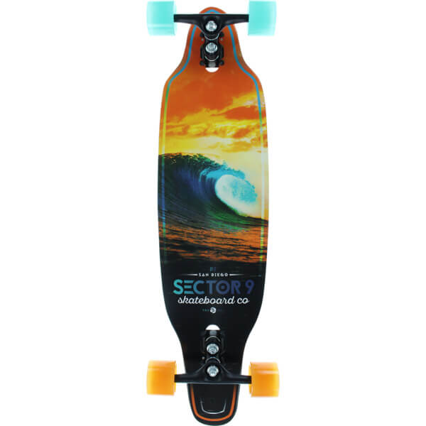 Sector 9 Bamboo Scorcher Striker Longboard Complete Skateboard Includes Gullwing Sidewinder