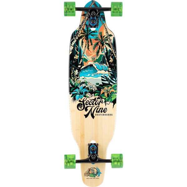 Sector 9 Aina Striker Longboard Complete Skateboard - 9.5" x 36.5"