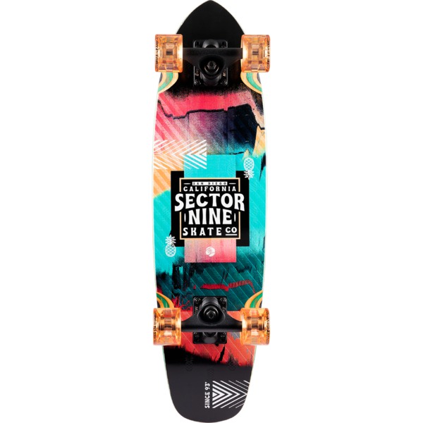 Sector 9 Hopper Hoopla Cruiser Complete Skateboard - 7.5" x 27.5"