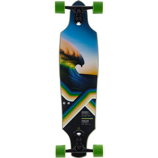 Sector 9 Roundhouse Roll Cruiser Complete Skateboard - 8.85" x 34"