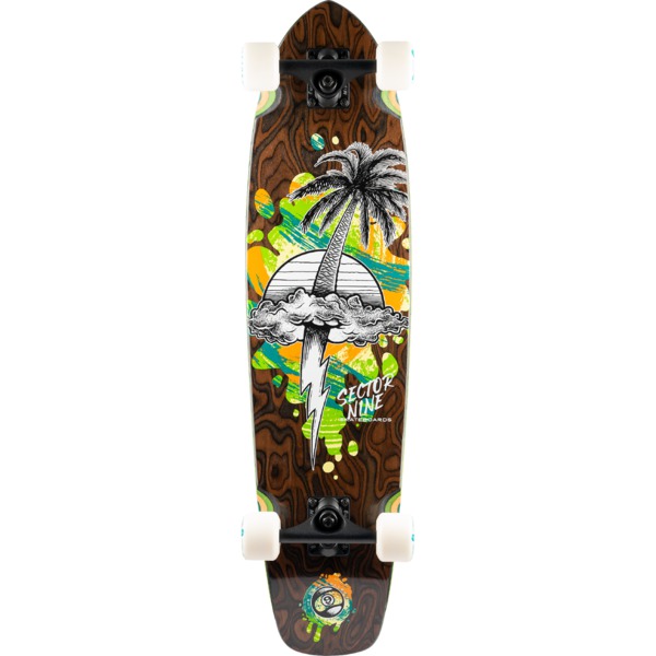 Sector 9 Strand Squall Cruiser Complete Skateboard - 8.7" x 20.5"